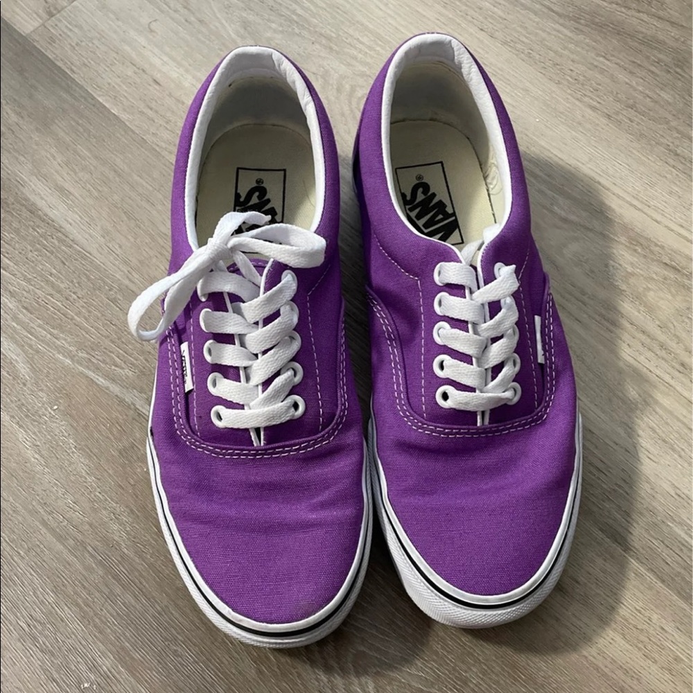 Purple Era Vans w8